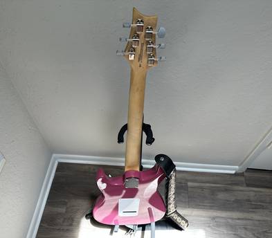 PRS SE Silver Sky Dragon Fruit Electric Guitar