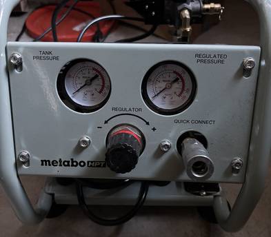 Portable air compressor
