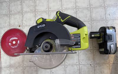 Ryobi 18+ 6 1/2 inch circular saw
