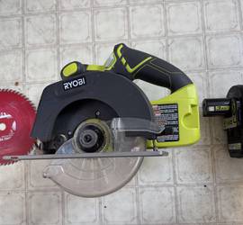 Ryobi 18+ 6 1/2 inch circular saw
