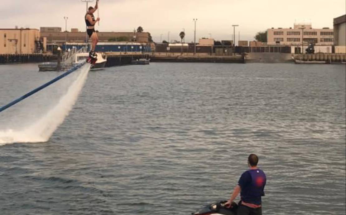 Flyboarding!