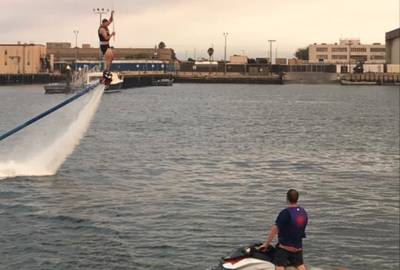 Flyboarding!