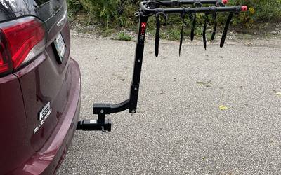 Car bike rack discount rental