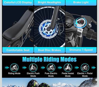 ZORIX e-bike R8 series