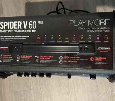 Line 6 Spider V60 60-Watt wireless-ready guitar amp