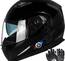 XL Bluetooth Motorcycle Helmet, Music, Phone, Helmet-to-Helmet Communication
