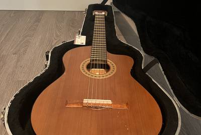 Handcrafted flamenco style guitar. Perfect for ripping or small hands