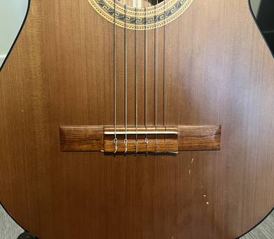 Handcrafted flamenco style guitar. Perfect for ripping or small hands