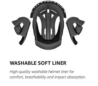 XL Bluetooth Motorcycle Helmet, Music, Phone, Helmet-to-Helmet Communication