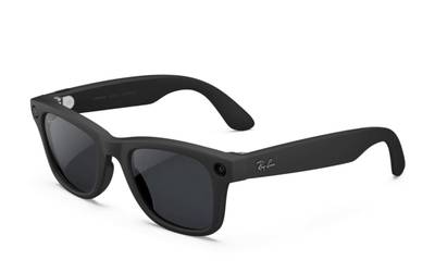 Ray-Ban Meta Wayfarer Gen 2 Smart Glasses – Matte Black / Black Lenses – 3K POV Camera + AI