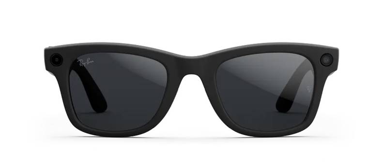 Ray-Ban Meta Wayfarer Gen 2 Smart Glasses – Matte Black / Black Lenses – 3K POV Camera + AI