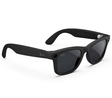 Ray-Ban Meta Wayfarer Gen 2 Smart Glasses – Matte Black / Black Lenses – 3K POV Camera + AI
