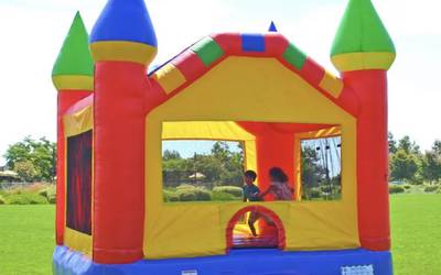 Castle bounce house