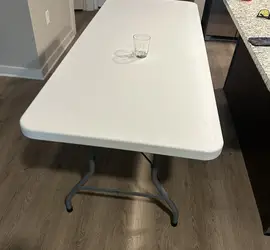 6ft Folding Party Table.