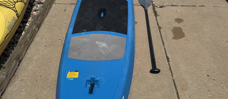Lifetime Amped 11 Stand Up Paddle Board with Paddle and straps