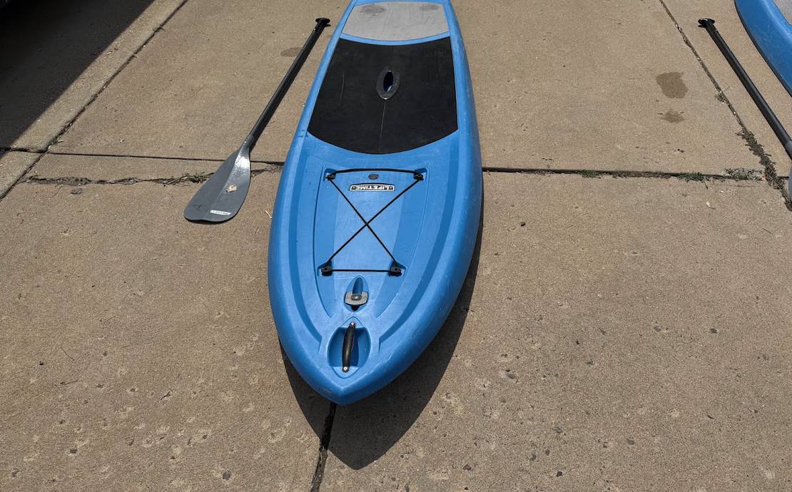 Lifetime Amped 11 Stand Up Paddle Board with Paddle and straps