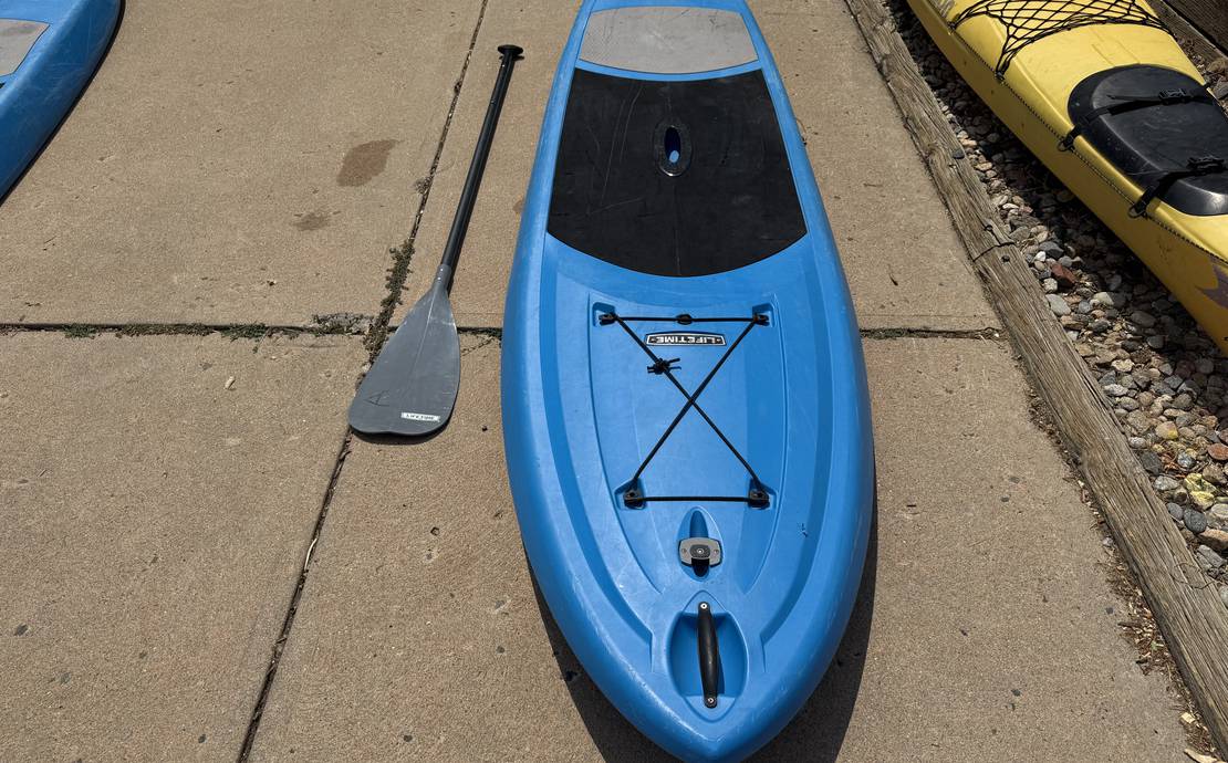 Lifetime Amped 11 Stand Up Paddle Board with Paddle and straps