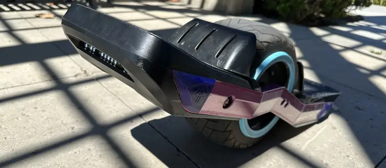 Onewheel GT lighting rail + flight fins fender