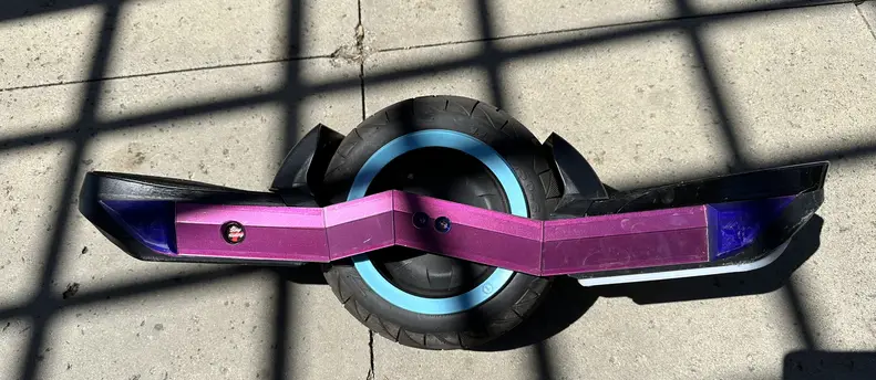 Onewheel GT lighting rail + flight fins fender