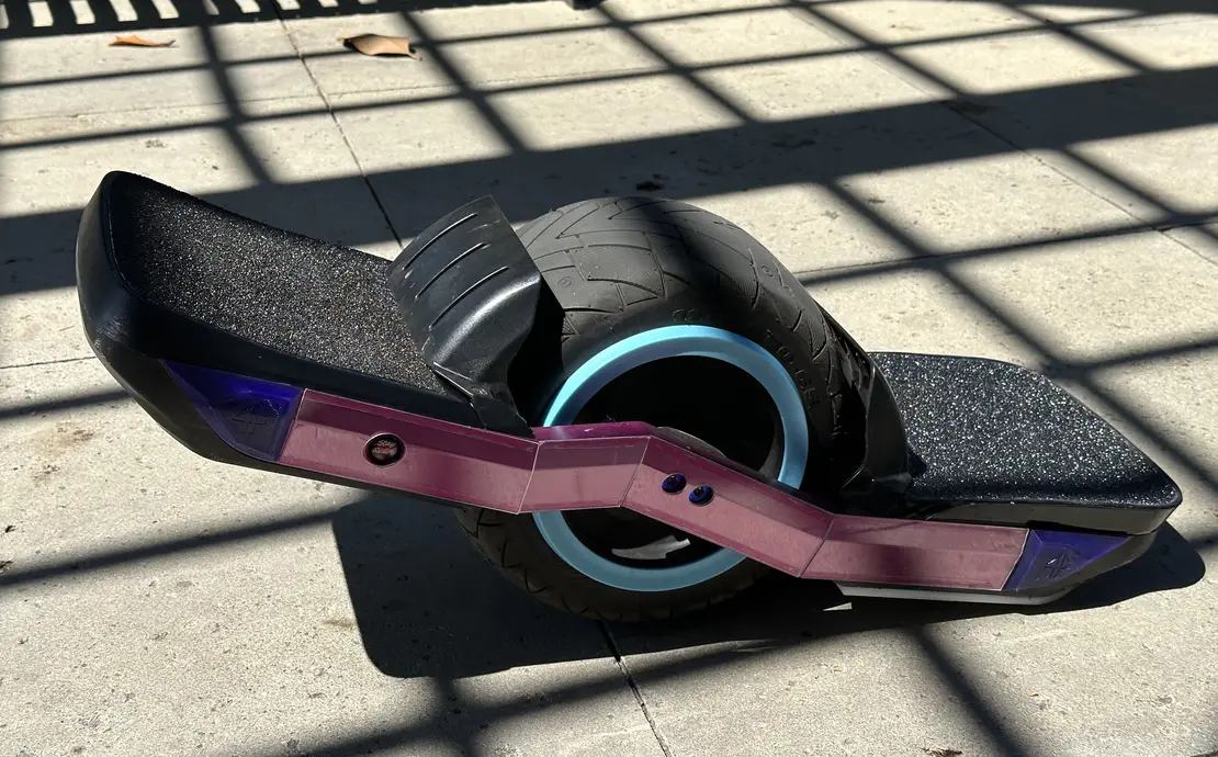Onewheel GT lighting rail + flight fins fender