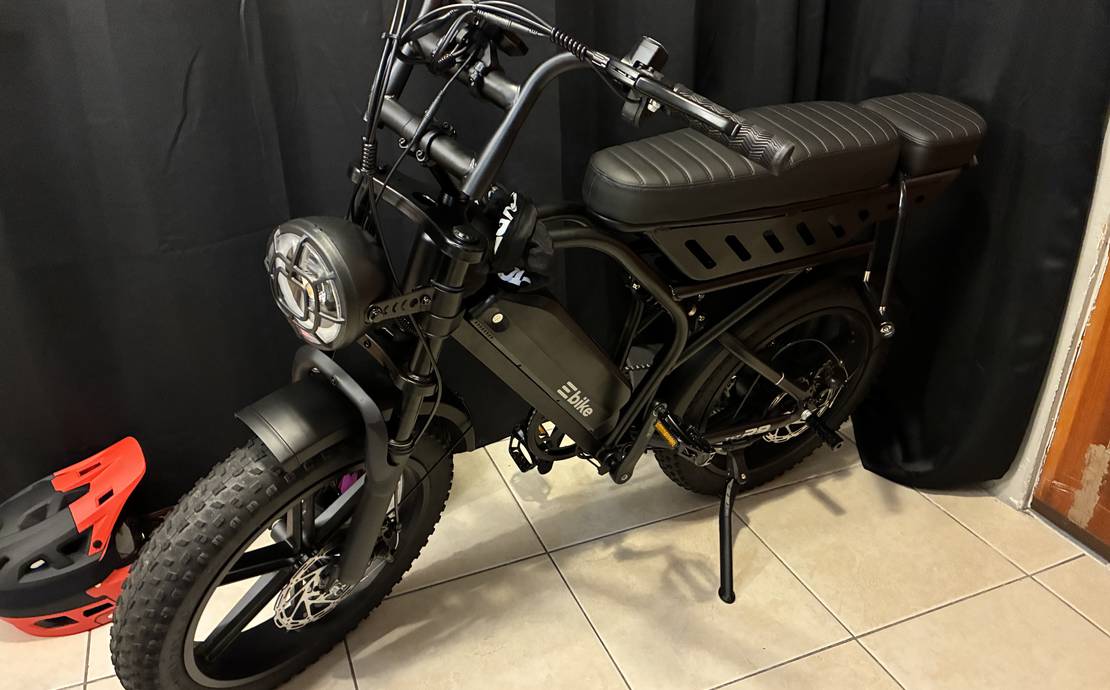 Brand New TST R9 Electric Bike – Passenger Ready & Fully Loaded