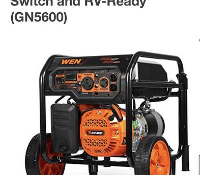Wen portable generator