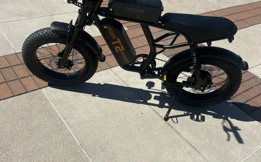 URLIFE Fat Tire E-bike very fast !