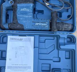 HERCULES 14.5 Amp, 23 lb. SDS-MAX Type Demolition Hammer with Maximum Vibration Control