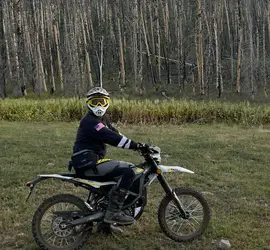 Surron Ultra Bee Dirt Bike Rental with passenger pegs!