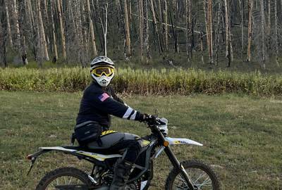 Surron Ultra Bee Dirt Bike Rental with passenger pegs!