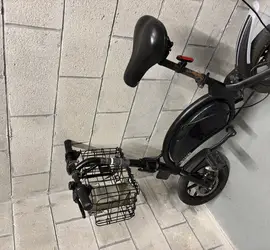 Folding jetson e bike 14 inch tires with folding basket
