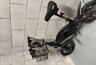 Folding jetson e bike 14 inch tires with folding basket
