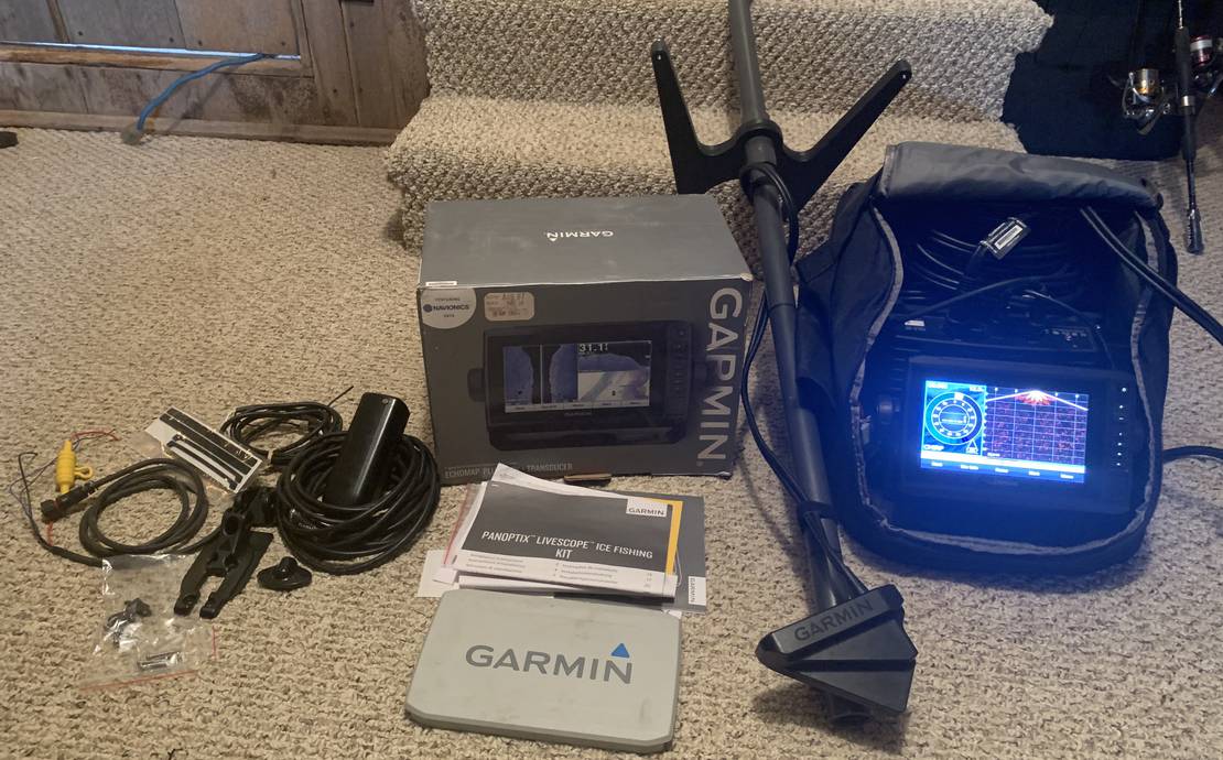 Garmin Panoptix livescope summers/winter sonar