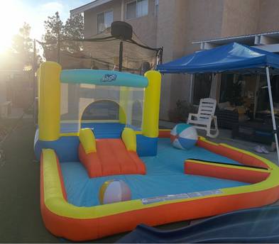 H20GO Beach Bounce House Kids Inflatable Water Park