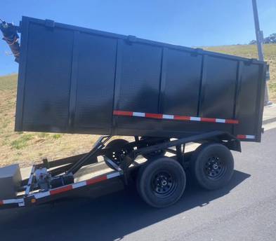 12’x8’x4’ Dump Trailer