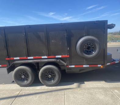 12’x8’x4’ Dump Trailer
