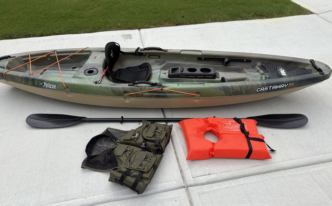 Sit-on-top Fishing Kayak