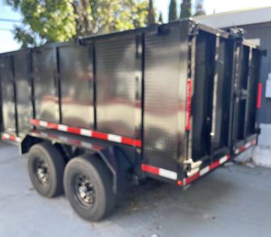 12’x8’x4’ Dump Trailer