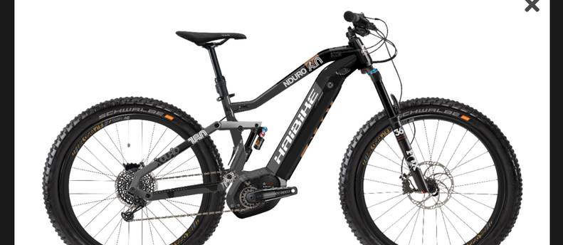 2019 Haibike Xduro Nduro 6.0 Electric Mountain Bike