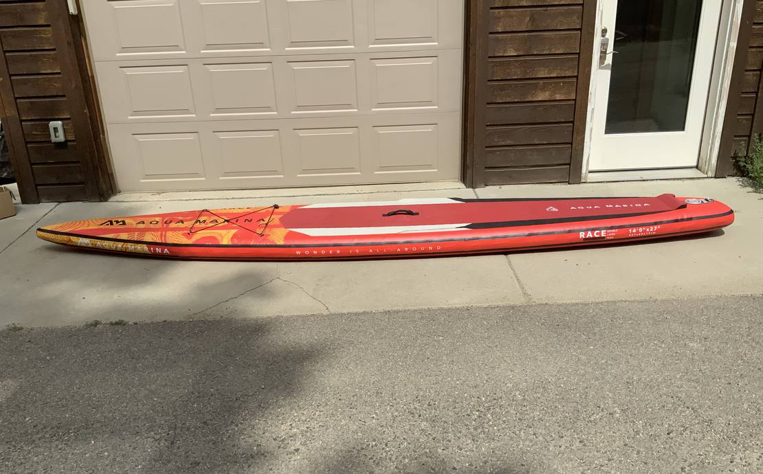 Aqua Marine Race paddle board 14ft long