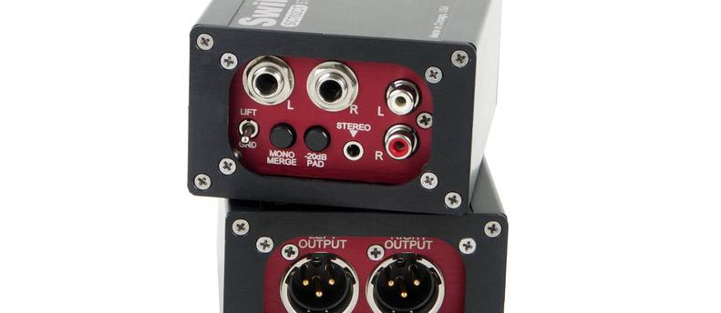 Switchcraft SC702CT 2-Channel Passive Instrument Direct Box