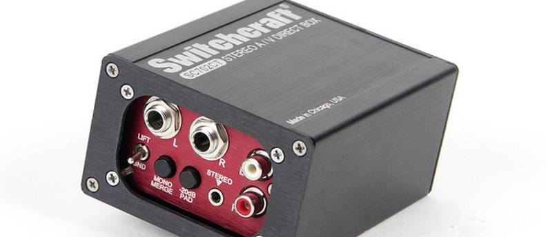 Switchcraft SC702CT 2-Channel Passive Instrument Direct Box