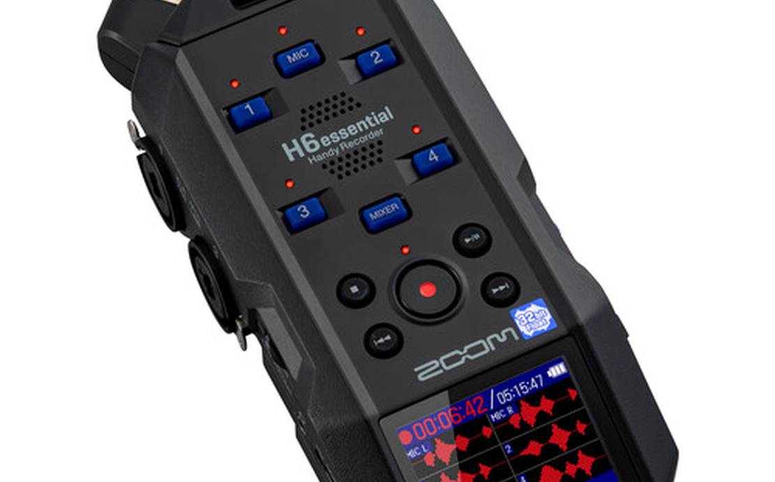 Zoom H6essential with 32-Bit Float