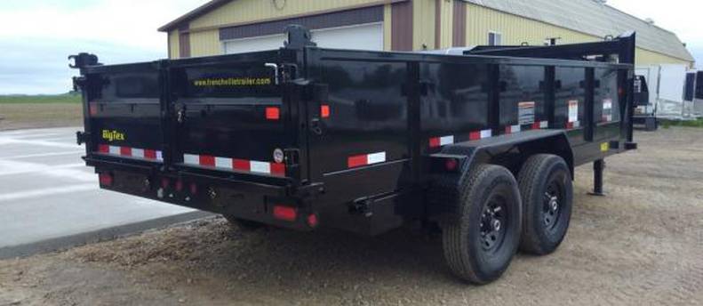 2024 7x14 Dump Trailer For Rent