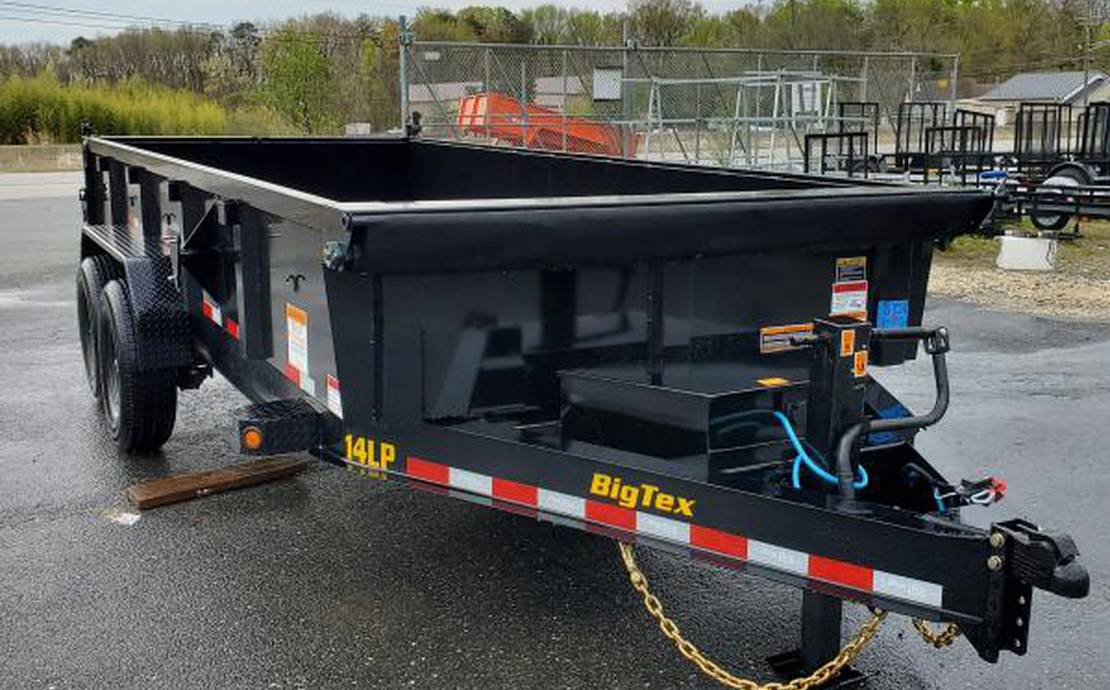2024 7x14 Dump Trailer For Rent