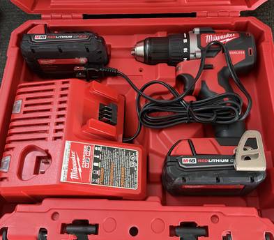 Milwaukee Electric Drill and accessories