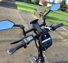 Foldable E-Bike, Dual Suspension, cushy ride.