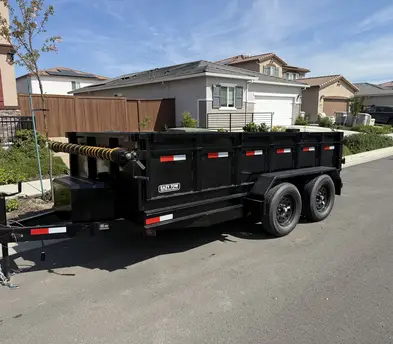 2026 Easy Tow 6x12 Dump Trailer for Rent