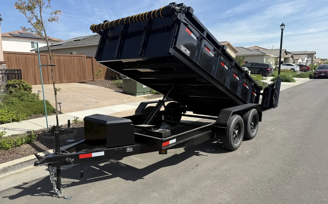 2026 Easy Tow 6x12 Dump Trailer for Rent