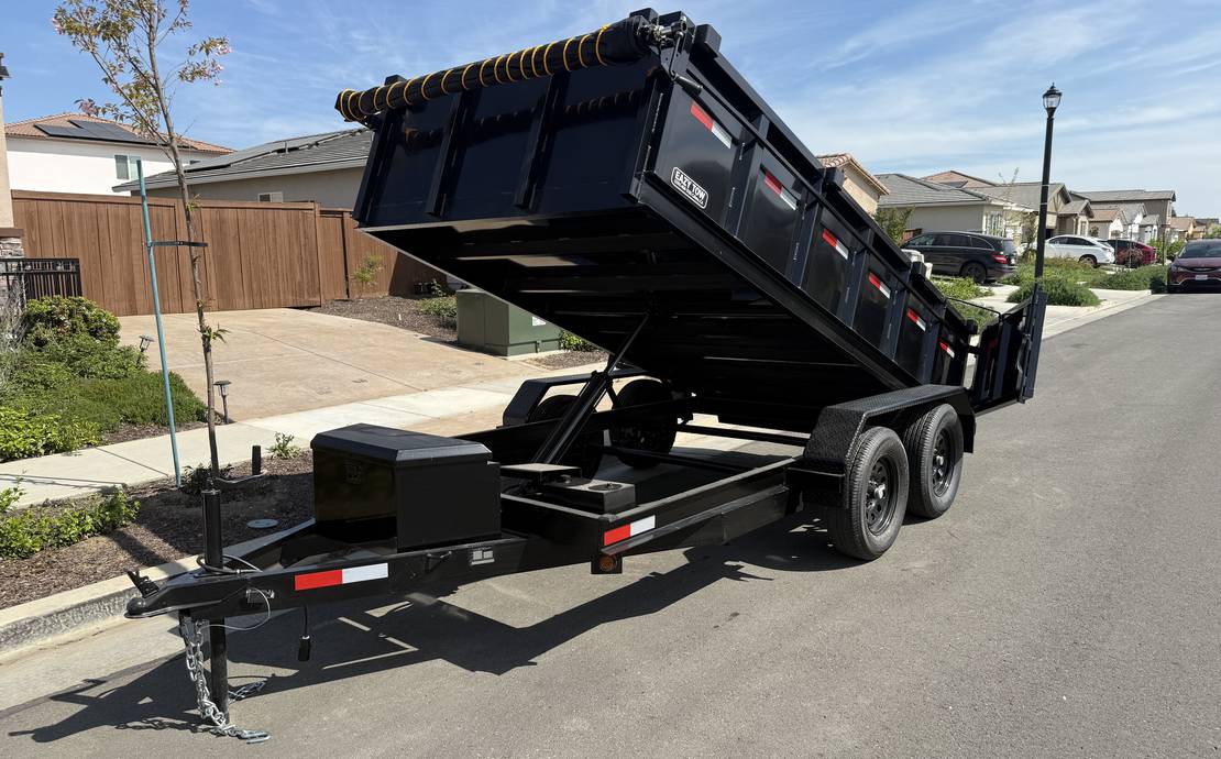 2026 Easy Tow 6x12 Dump Trailer for Rent